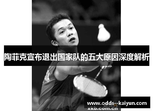 陶菲克宣布退出国家队的五大原因深度解析